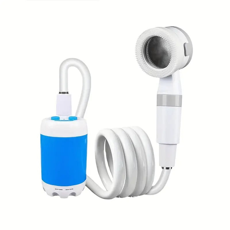 Portable, Rechargable, Outdoor Camping Shower Waterproof 5000mAh Rechargeable Battery Powered For Hiking Traveling